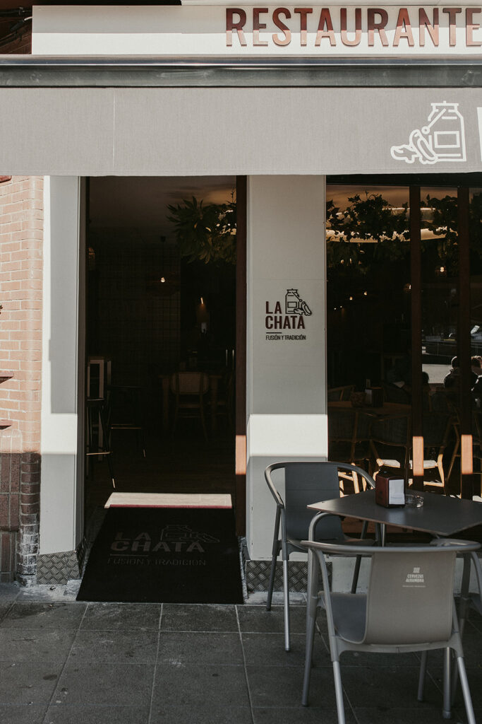 Restaurante La Chata entrada